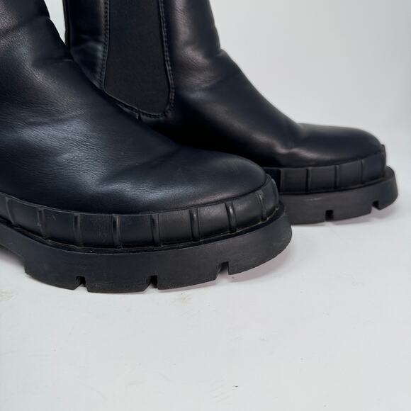 Raid Womens 6 Wella Chunky Ankle Boots in Black - Picture 2 of 7